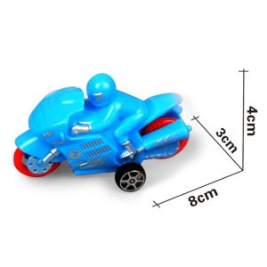 Friction Return Motorcycle Small Toy Car Four Small Plastic Motorcycle Small Boy