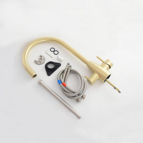 Filtration RO Faucet SUS 304 Stainless Steel Ceramic Valve Core 30 Years Guarantee 1.6MPA Water Pressure Testing