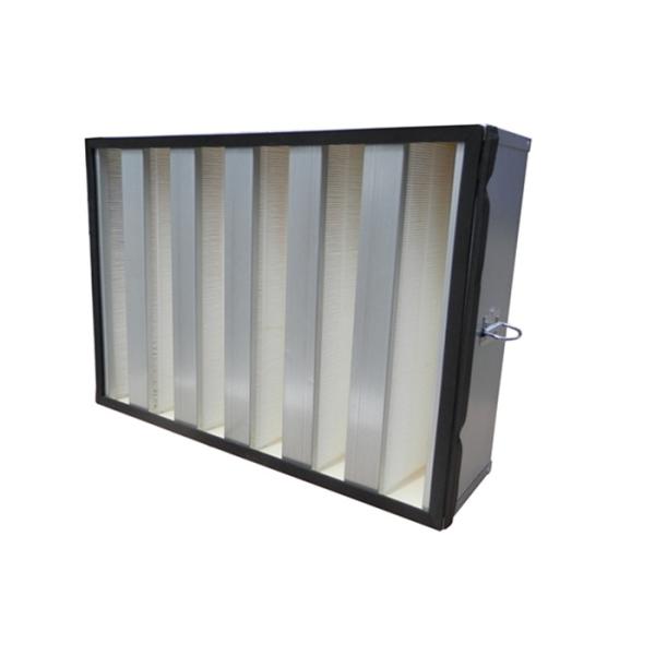 Buy Compact Industrial HEPA Air Filter For Cleanroom HVAC System 592 X 490 X 292mm at wholesale prices