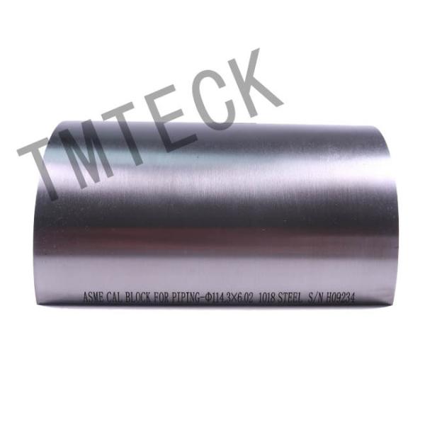 Asme Piping 114.3*6.02 1018 Steel Ultrasonic Calibration Block