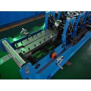 Post Cutting Ceiling Roll Froming Machine With 3T Manual Decoiler 0.9mm