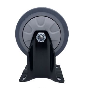 China 3 inch TPR Tread Plate Rigid Industrial Caster on sale