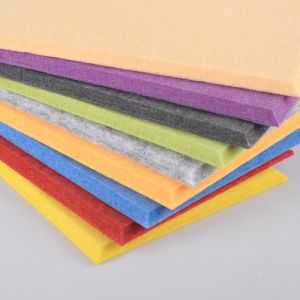 Studio Room Polyester Acoustic Panels , Sound Absorbing Board Diffuser Sponge