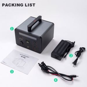 Outdoor Lifepo4 EV Charging Portable Power Station 300w 220v Emergency For RV