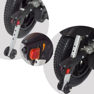 OEM Foldable Lightweight Motorized Wheelchair For Adults