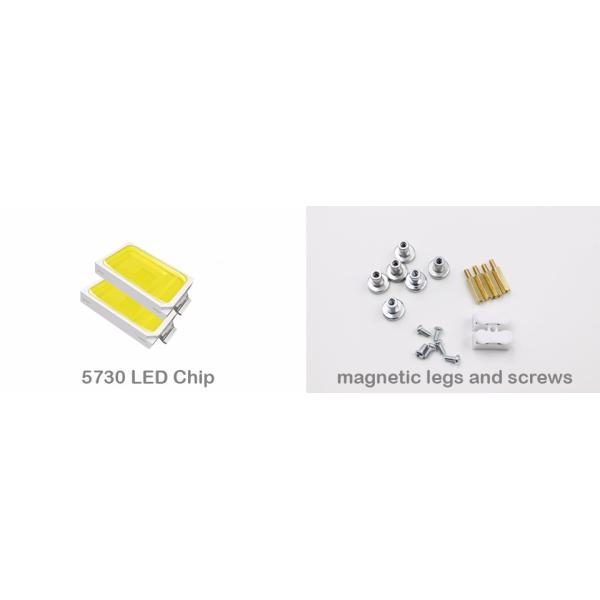 Magnetic Led Square Panel Light 10W 15W 18W 20W 25W 35W 5730 Aluminium Board