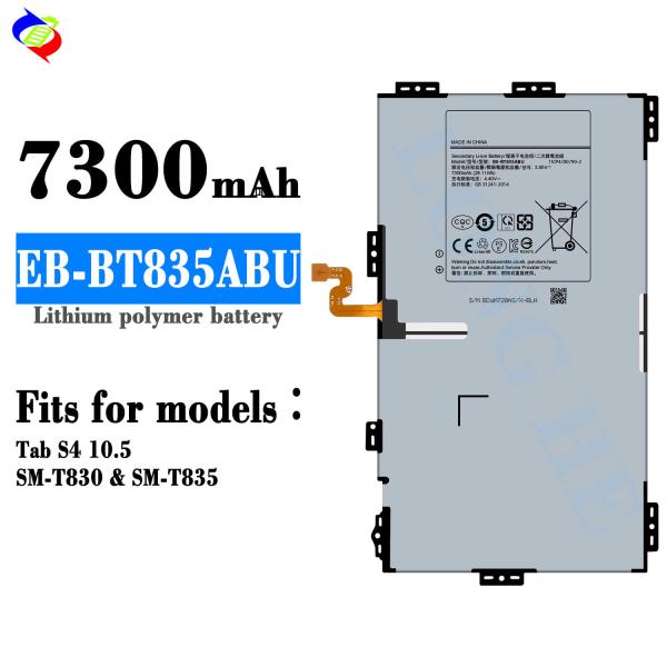 For SAMSUNG Original Replacement Battery EB-BT835ABU For Samsung Galaxy Tab S4 10.5 SM-T830 T830 SM-T835 T835 Tablet Battery 730