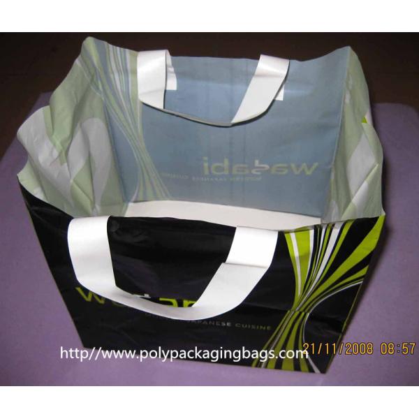 Buy Hard Loop Handle Bags With Gravure Printing , Plastic Toy Bags at wholesale prices
