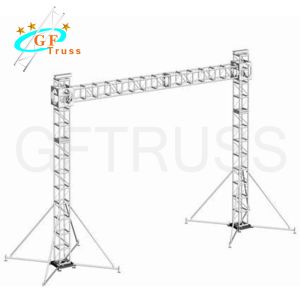 6082-T6 Aluminum Led Display 400x400mm Goal Post Truss