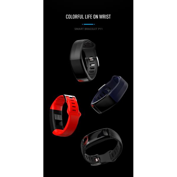 ECG PPG Pedometer HR Monitor Smart Band Fitness Tracker Watch With Blood Pressure