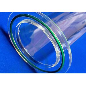 Fused Silica Quartz Glass Flange Ring Sio2 Translucent Frosted