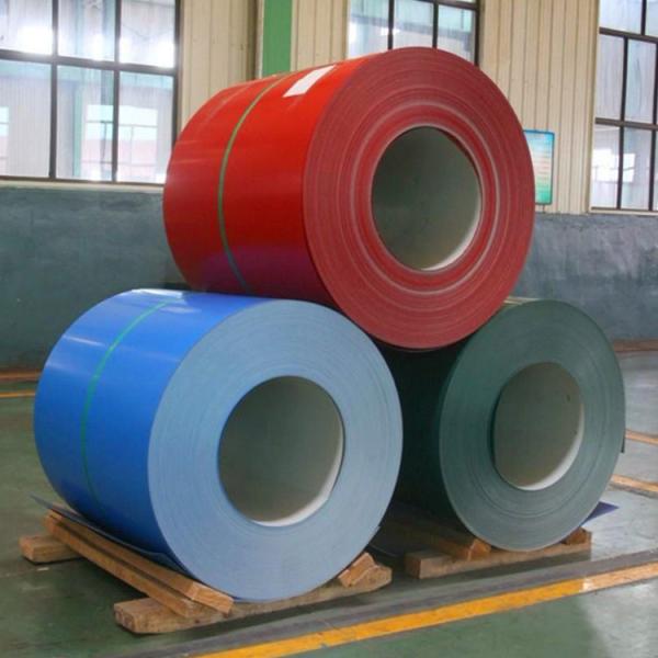 Color Coating Thickness 0.15mm Galvanized Steel Coil 1500mm Width
