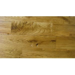 Oak Solid 3-strips, hand-scraped,distressed,UV lacquer