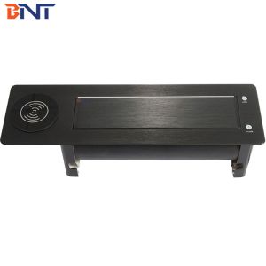 factory customize manual flip up tabletop power socket electric motorised