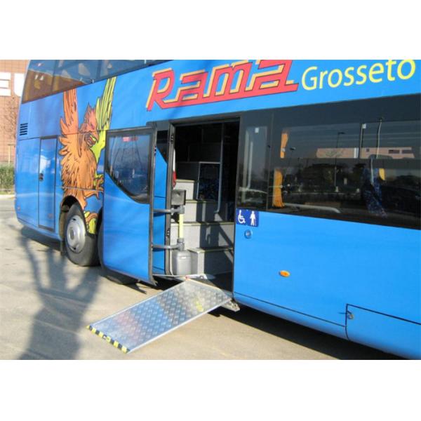 Manual Bus Lightweight Wheelchair Ramp , Removable Wheelchair Ramp TS16949