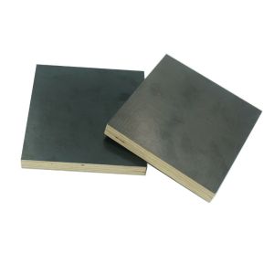 9mm 12mm Hot Pressed Phenolic Glue Black Film Faced Plywood