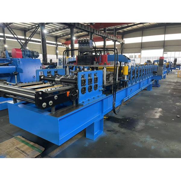 Hydraulic Pre Cutting Standing Seam Roll Forming Machine With Post Cutting