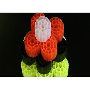 China Bio Balls Plastic Filter Media Colorful And Virgin HDPE Material MBBR on sale