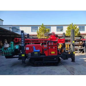 China Dth 180m Crawler Drill Machine Diesel Engine on sale