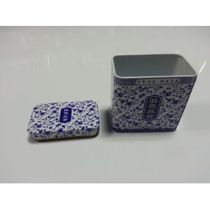 Wuloong Tea Tin Box With Lid ,Popular Metal Case All Over The World