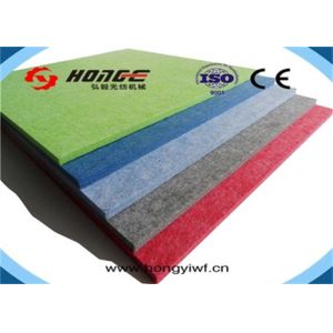 Flame Retardant Mute Flow PET Felt Acoustic Panel 9mm