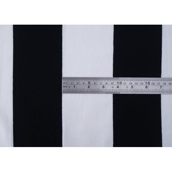 Soft And Skin - Friendly Wearable Comfortable Striped Knit Fabric High Durability