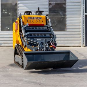 Easy Hightop Mini Skid Steer Loader With 0.2m3 Bucket Capacity And 1535mm Max