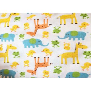 Printing And Dyeing Plain 21*10 Cotton Flannel Cloth Children's Pajamas