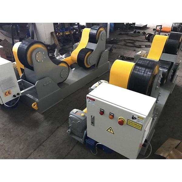 Hand Box Control Self Aligning Pipe Welding Rollers Welding Rotator For Pressure