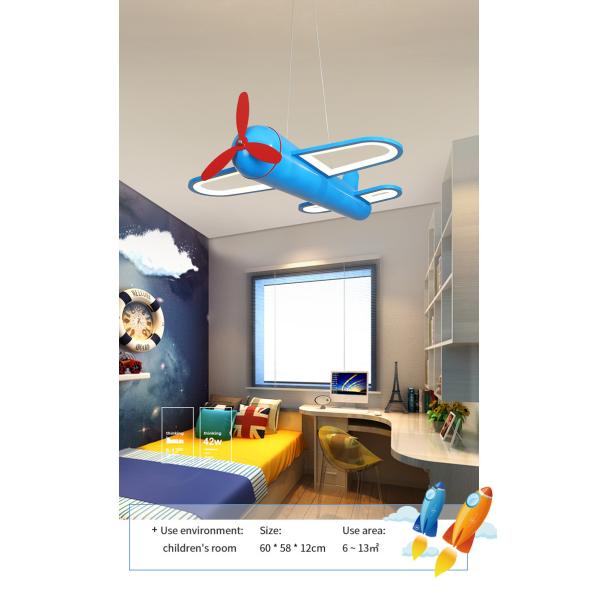 Children's Led Pendant Lamp Airplane Nordic Hanging kids room decoration boys(WH-MA-151)