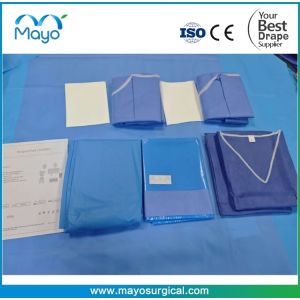 Quality Customized Surgical General Surgery Drape Pack with Scrub Suits for sale