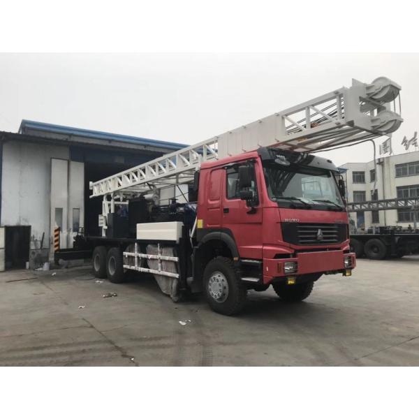 Buy BZC400CHW Truck Mounted Water Well Drilling Rig 400m Drilling Depth SINOTRUK Chassis at wholesale prices