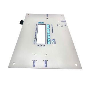 Industrial Polyester Rubber Membrane Keypad With Flex Adhesive Layer