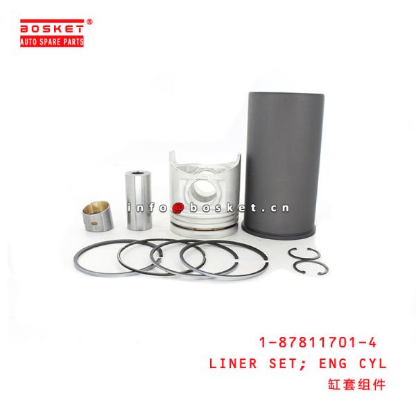 Buy 1-87811701-4 Engine Cylinder Liner Set 1878117014 for ISUZU FVR32 6HE1T at wholesale prices