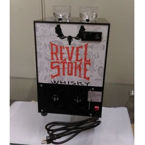 Fast Cooled Patron Shot Chiller Machine , 1800ml Chilled Alcohol Dispenser