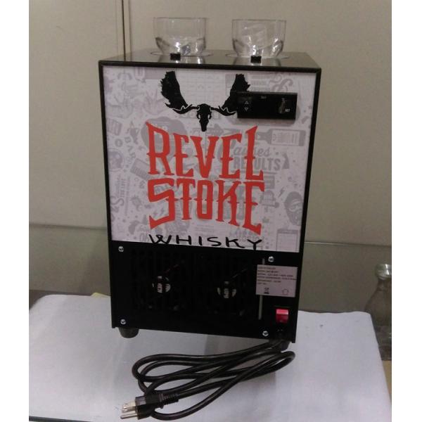 Buy Fast Cooled Patron Shot Chiller Machine , 1800ml Chilled Alcohol Dispenser at wholesale prices