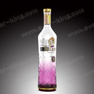 Cap Sealing Metal Label 700mL Glass Spirit Bottles