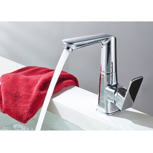 360 Degree Rotation Brass Kitchen Basin Faucet Cold And Hot Water ROVATE