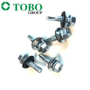 Screw Self-Drilling Outdoor Stainless Steel Hex Self Drilling Screw 8 X 3/4