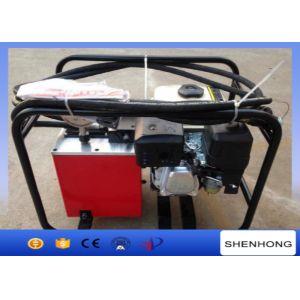 Super high pressure double speed gasoline engine hydraulic pump station