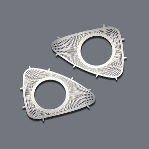Custom Photo Chemical Machining Metal Speaker Grilles For Automotive