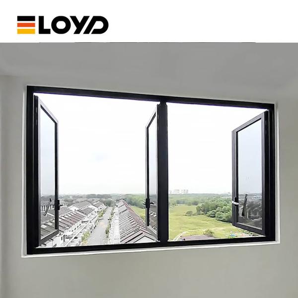 Buy Energy-Efficient Aluminum Casement Window with Thermal Break at wholesale prices
