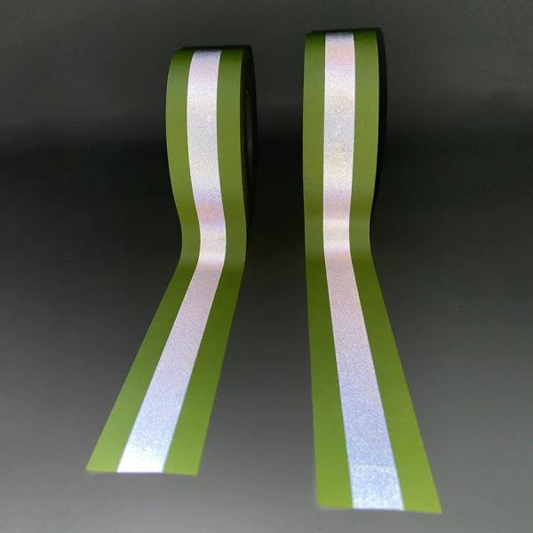 100% Cotton Safety Reflective Tape Flame Retardant High Washability