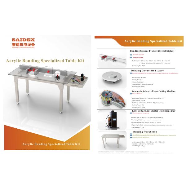 Top Sell Special automatic Glue Dipenser Acrylic Glue Bonding Workbench Work Platform Glue Dipenser