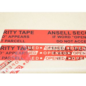 High Residue Security Seal Tape PE OPP Resealable For Carton Package