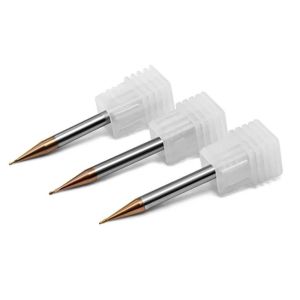 Polished Surface Milling Tungsten Carbide End Mill With Customized Flutes