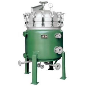 Quality Carbon Steel Pressure ≤ 0.3MPA Extractor Vertical Pressure Leaf Filters for Solid-liquid Separating for sale