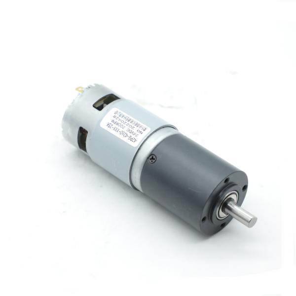 Buy Gearbox 24V DC Brush Gear Motor Low Noise NEMA 17 42mm 1:25 200Rpm 0.75A at wholesale prices