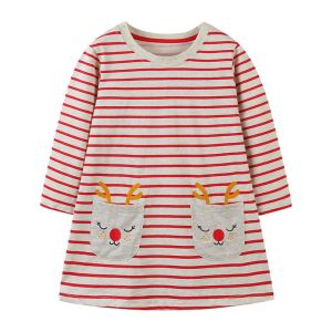 Girls Princess Cotton Embroidery Dress Children'S Dress Clothing