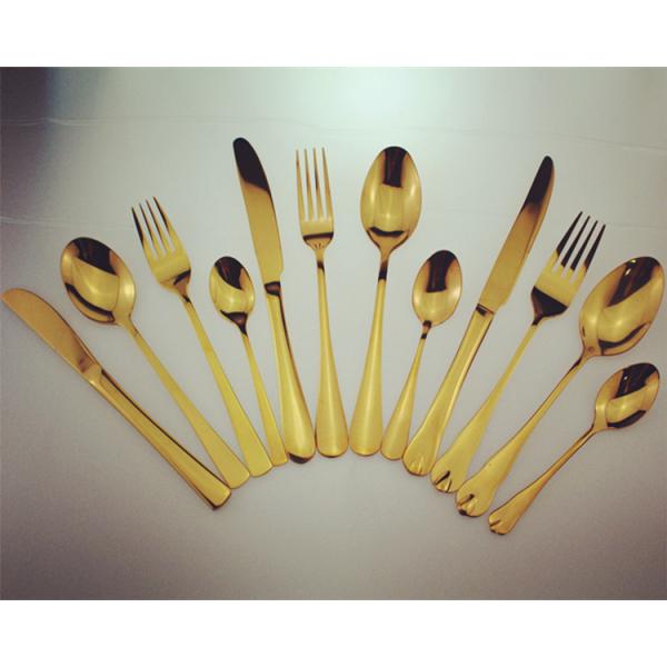 Buy Newto Stainless steel hotel cutlery/gold flatware/wedding cutlery at wholesale prices
